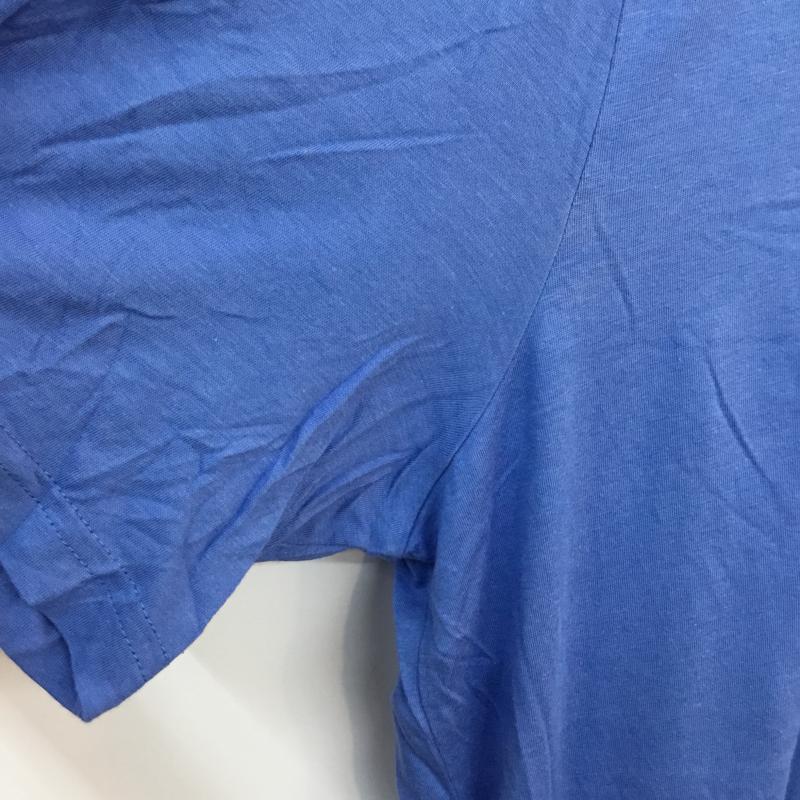 ポロゴルフラルフローレン POLOGOLF ポロシャツ 半袖 XL 無地 水色 / ライトブルー /  メンズ USED 古着 中古 10058480