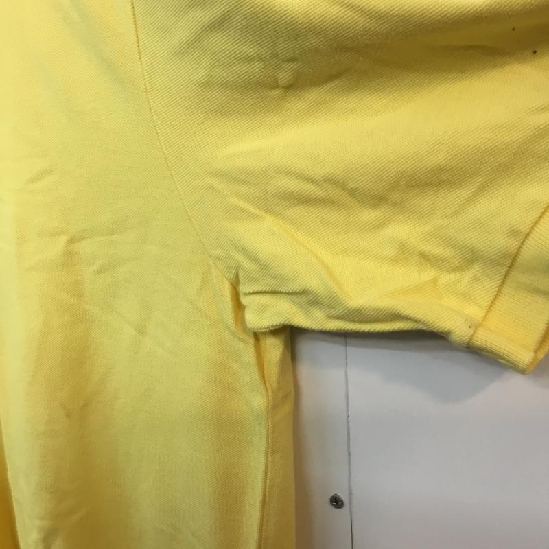 ポロバイラルフローレン Polo by RALPH LAUREN ポロシャツ 半袖 XXL 無地 黄 / イエロー /  メンズ USED 古着 中古 10058522