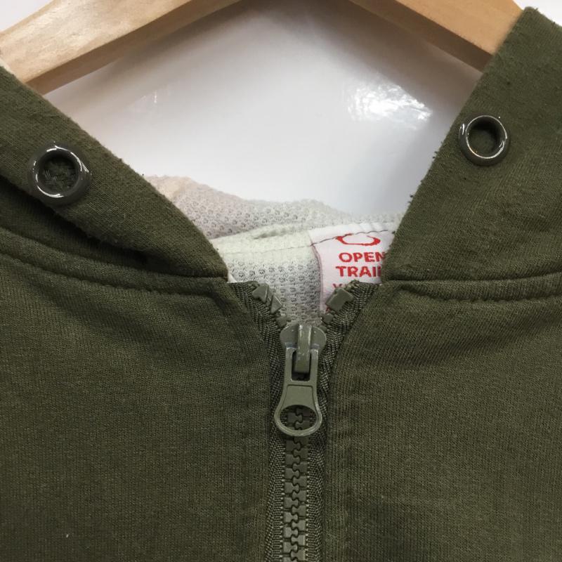 古着 USED パーカー 長袖 フーディー XL 無地 カーキ / カーキ /  メンズ USED 古着 中古 10058544