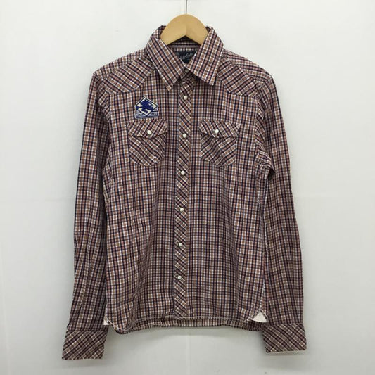 スコッチアンドソーダ SCOTCH＆SODA シャツ、ブラウス 長袖 S チェック 赤 / レッド / X 紺 / ネイビー / X 白 / ホワイト / X 黄 / イエロー /  メンズ USED 古着 中古 10058734