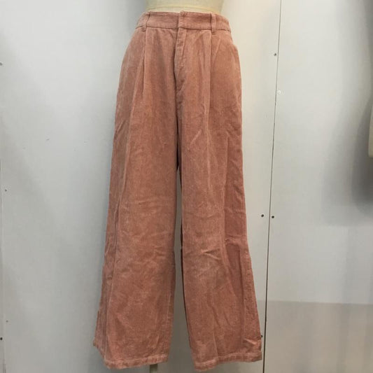 アングリッド Ungrid ボトムス ボトムス コーデュロイパンツ S 無地 桃 / ピンク /  レディース USED 古着 中古 10059355