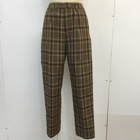 アングリッド Ungrid パンツ スラックス S チェック マルチカラー / マルチカラー /  レディース USED 古着 中古 10059397