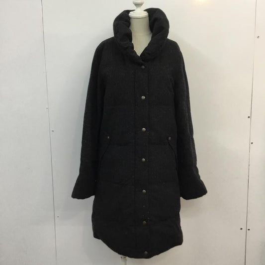 シンプリシテェ Simplicite コート コート一般 ダウン 38 無地 黒 / ブラック /  レディース USED 古着 中古 10059794