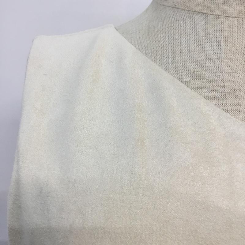 マジェスティックレゴン MAJESTIC LEGON ワンピース ひざ丈スカート M 無地 ベージュ / ベージュ /  レディース USED 古着 中古 10059805