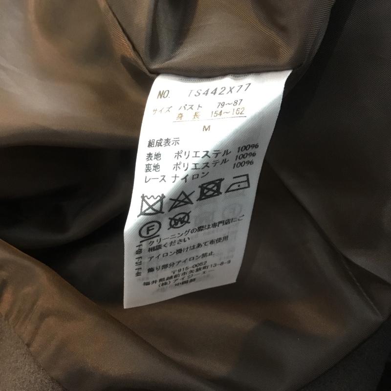 アクシーズファム axes femme コート コート一般 M 無地 茶 / ブラウン /  レディース USED 古着 中古 10059836