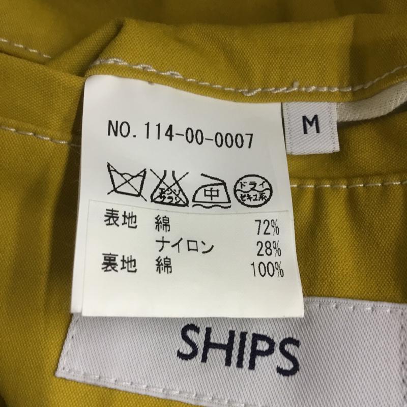 シップス SHIPS ジャケット、上着 ジャンパー、ブルゾン M 無地 マスタード / マスタード /  メンズ USED 古着 中古 10060036