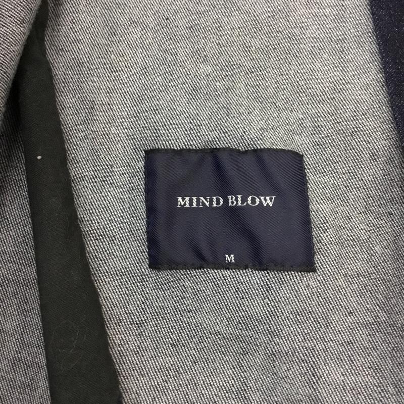 マインドブロウ MIND BLOW コート コート一般 M 無地 インディゴ / インディゴ /  メンズ USED 古着 中古 10060522