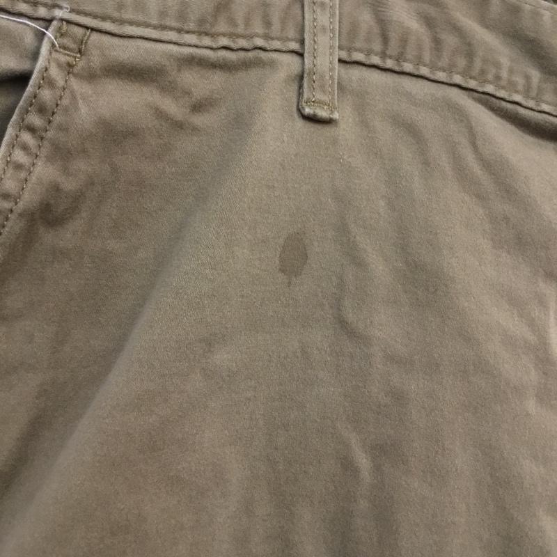 古着 USED パンツ ショートパンツ ハーフパンツ W46 46インチ 無地 茶 / ブラウン /  メンズ USED 古着 中古 10060546