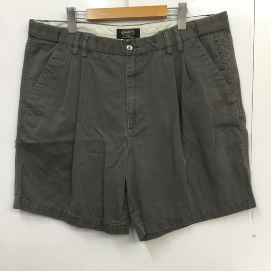 古着 USED パンツ ショートパンツ ハーフパンツ コットン 40インチ 無地 灰 / グレー /  メンズ USED 古着 中古 10060633
