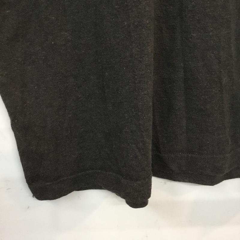 古着 USED Tシャツ 半袖 クルーネック プリント XL ロゴ、文字 チャコールグレー / チャコールグレー /  メンズ USED 古着 中古 10060649