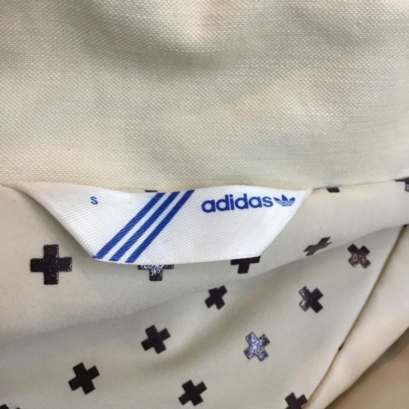 アディダス adidas ジャケット、上着 ジャンパー、ブルゾン S ロゴ、文字 オフホワイト / オフホワイト /  メンズ USED 古着 中古 10060744