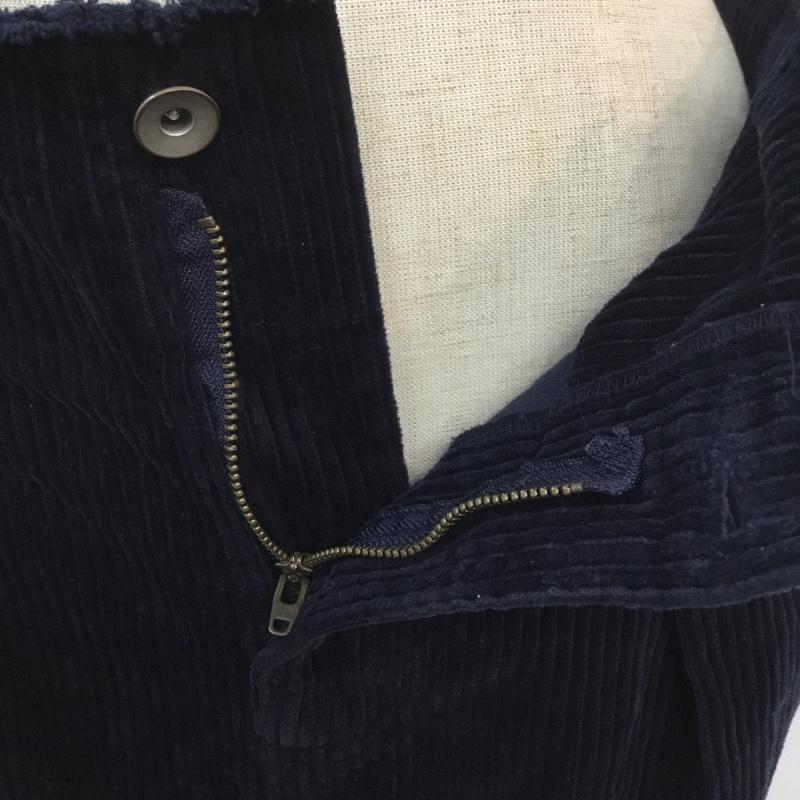 ダブルクローゼット w closet ボトムス ボトムス コーデュロイパンツ FREE 無地 紺 / ネイビー /  レディース USED 古着 中古 10060954