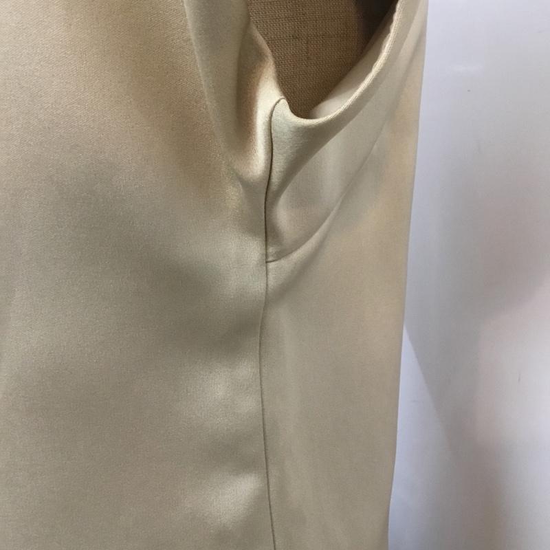ビューティアンドユースユナイテッドアローズ BEAUTY&YOUTH UNITED ARROWS ワンピース ひざ丈スカート S 無地 ベージュ / ベージュ /  レディース USED 古着 中古 10060985