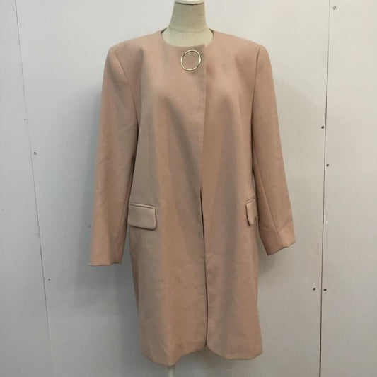 ザラ ZARA コート コート一般 L 無地 桃 / ピンク /  レディース USED 古着 中古 10060999