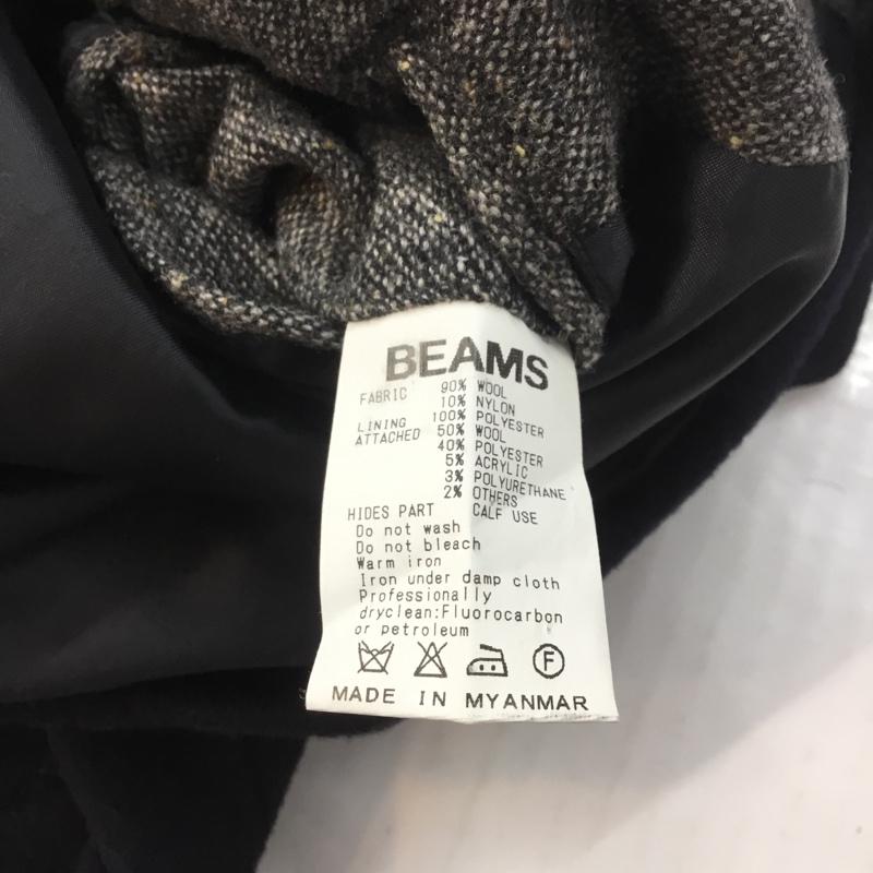 ビームス BEAMS コート コート一般 S 無地 紺 / ネイビー /  メンズ USED 古着 中古 10061046