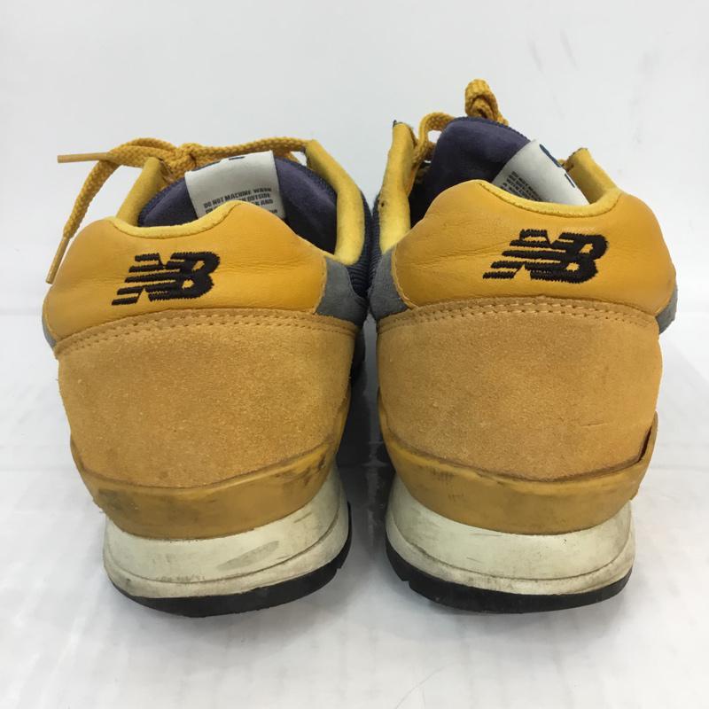 ニューバランス New Balance スニーカー スニーカー CM996 USH Mad Hectic × Undefeated × Stussy 箱有 29cm 29.0cm ロゴ、文字 黄 / イエロー / X 紺 / ネイビー /  メンズ USED 古着 中古 10061121