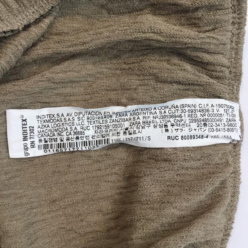 ザラ ZARA ボトムス ボトムス S 無地 ベージュ / ベージュ /  レディース USED 古着 中古 10061264