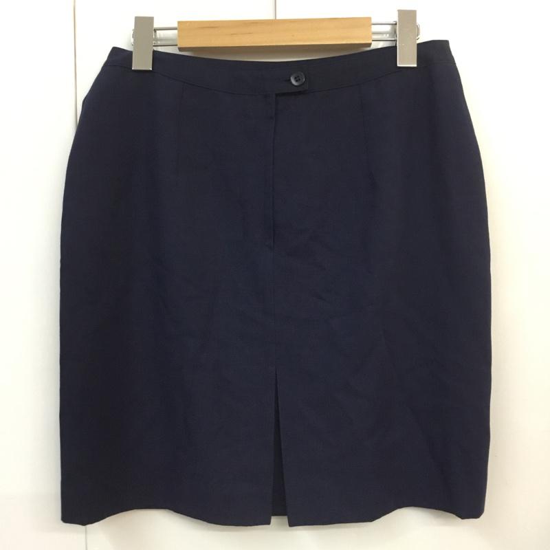 アニエス・ベー agnes b. スカート ミニスカート 42 無地 紺 / ネイビー /  レディース USED 古着 中古 10061335