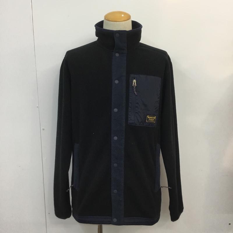 バートン BURTON ジャケット、上着 ジャンパー、ブルゾン 87380 S 無地 黒 / ブラック / X 紺 / ネイビー /  メンズ USED 古着 中古 10061386