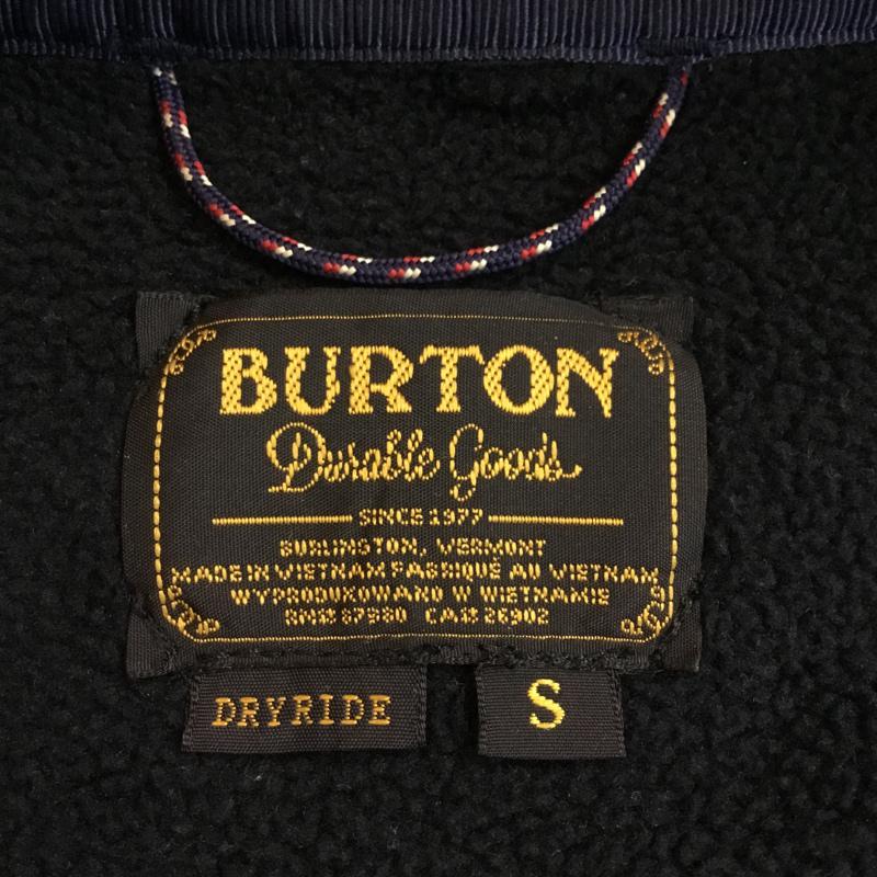 バートン BURTON ジャケット、上着 ジャンパー、ブルゾン 87380 S 無地 黒 / ブラック / X 紺 / ネイビー /  メンズ USED 古着 中古 10061386