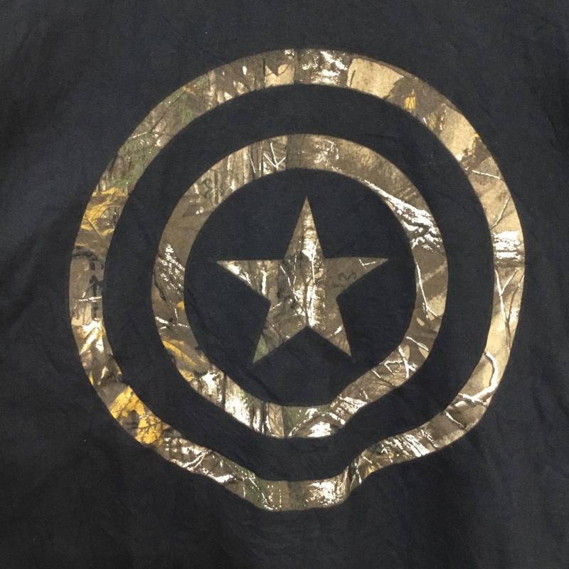 マーベル MARVEL Tシャツ 半袖 XL プリント 黒 / ブラック /  メンズ USED 古着 中古 10061624