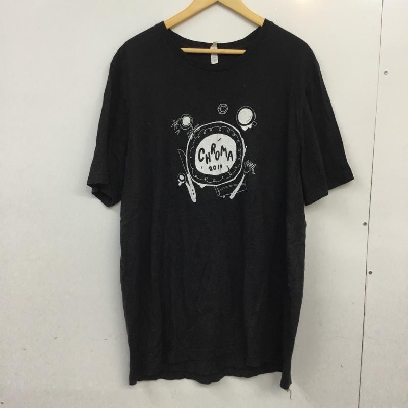 古着 USED Tシャツ 半袖 XXL プリント 黒 / ブラック /  メンズ USED 古着 中古 10061627