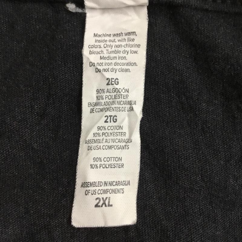 古着 USED Tシャツ 半袖 XXL プリント 黒 / ブラック /  メンズ USED 古着 中古 10061627