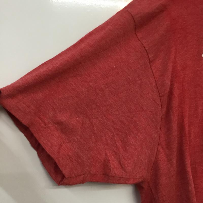 古着 USED Tシャツ 長袖 XL プリント 赤 / レッド /  メンズ USED 古着 中古 10061639