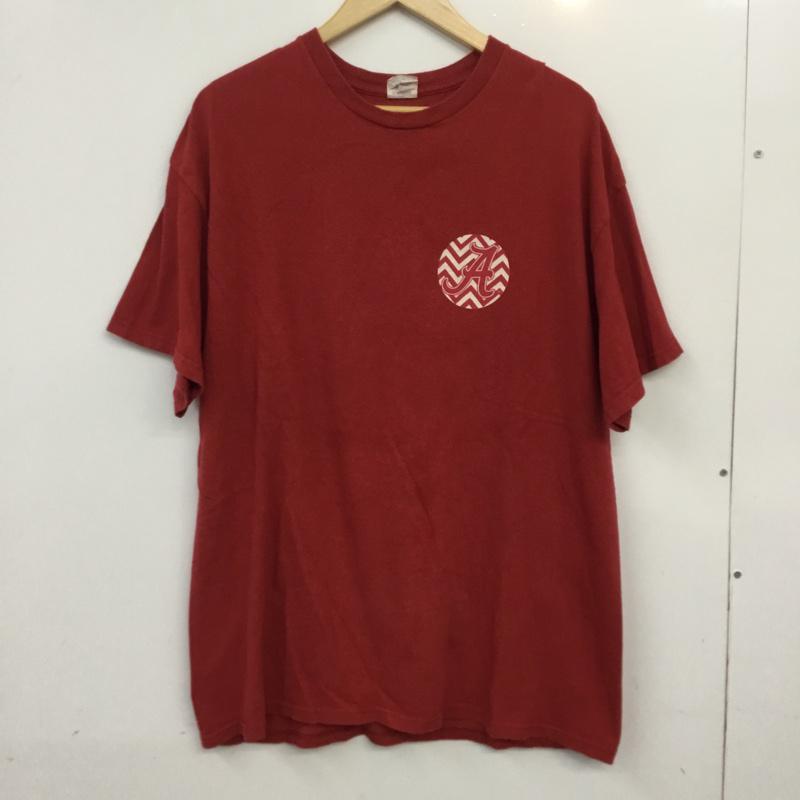 古着 USED Tシャツ 半袖 XL ロゴ、文字 赤 / レッド /  メンズ USED 古着 中古 10061643
