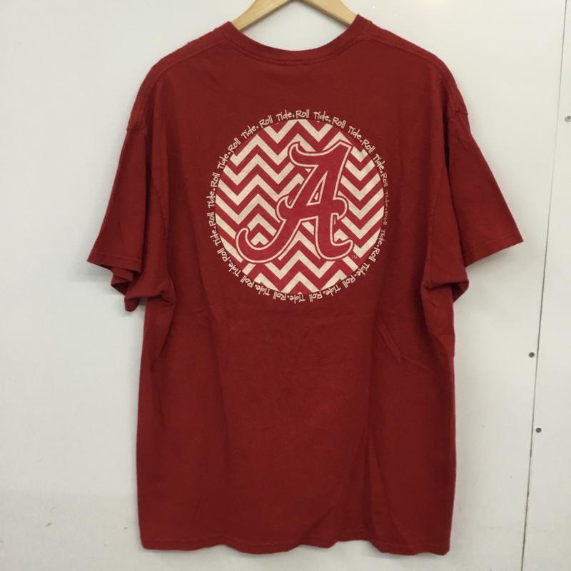 古着 USED Tシャツ 半袖 XL ロゴ、文字 赤 / レッド /  メンズ USED 古着 中古 10061643