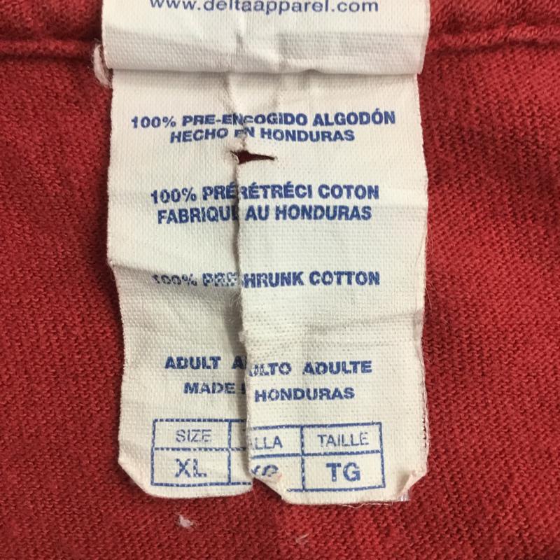 古着 USED Tシャツ 半袖 XL ロゴ、文字 赤 / レッド /  メンズ USED 古着 中古 10061643