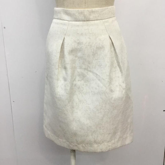 プロポーションボディドレッシング PROPORTION BODY DRESSING スカート ミニスカート 1 総柄 白 / ホワイト /  レディース USED 古着 中古 10061741