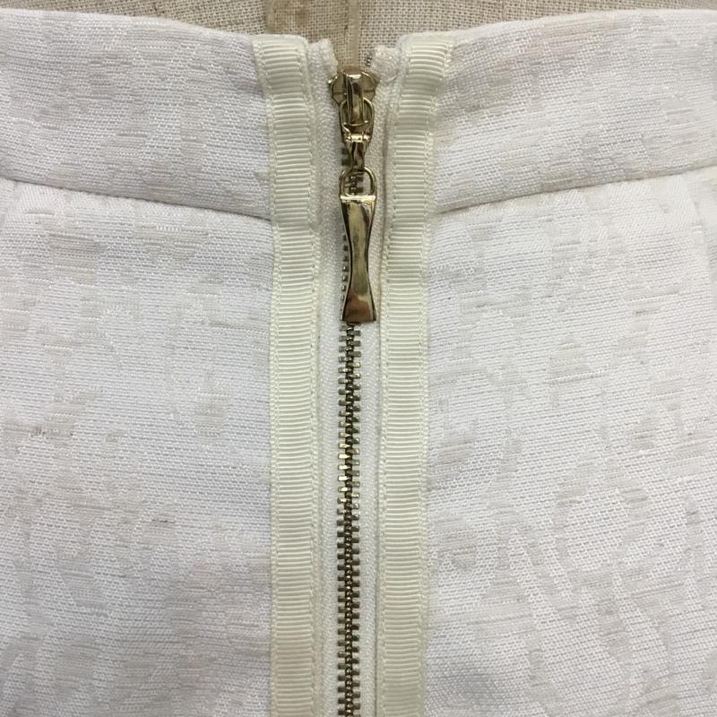 プロポーションボディドレッシング PROPORTION BODY DRESSING スカート ミニスカート 1 総柄 白 / ホワイト /  レディース USED 古着 中古 10061741