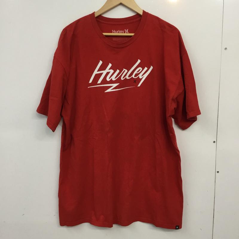 古着 USED Tシャツ 半袖 クルーネック ロゴ 筆記体 XL ロゴ、文字 赤 / レッド /  メンズ USED 古着 中古 10061771