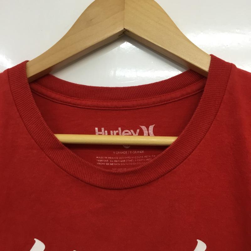 古着 USED Tシャツ 半袖 クルーネック ロゴ 筆記体 XL ロゴ、文字 赤 / レッド /  メンズ USED 古着 中古 10061771