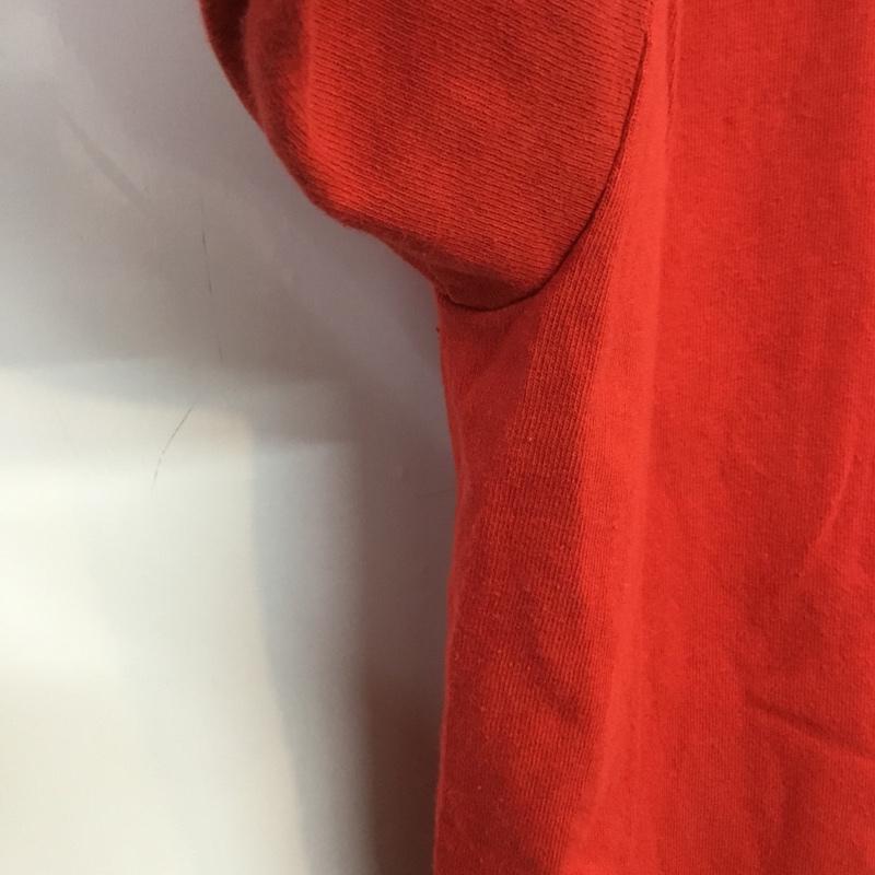 古着 USED Tシャツ 半袖 クルーネック ロゴ 筆記体 XL ロゴ、文字 赤 / レッド /  メンズ USED 古着 中古 10061771