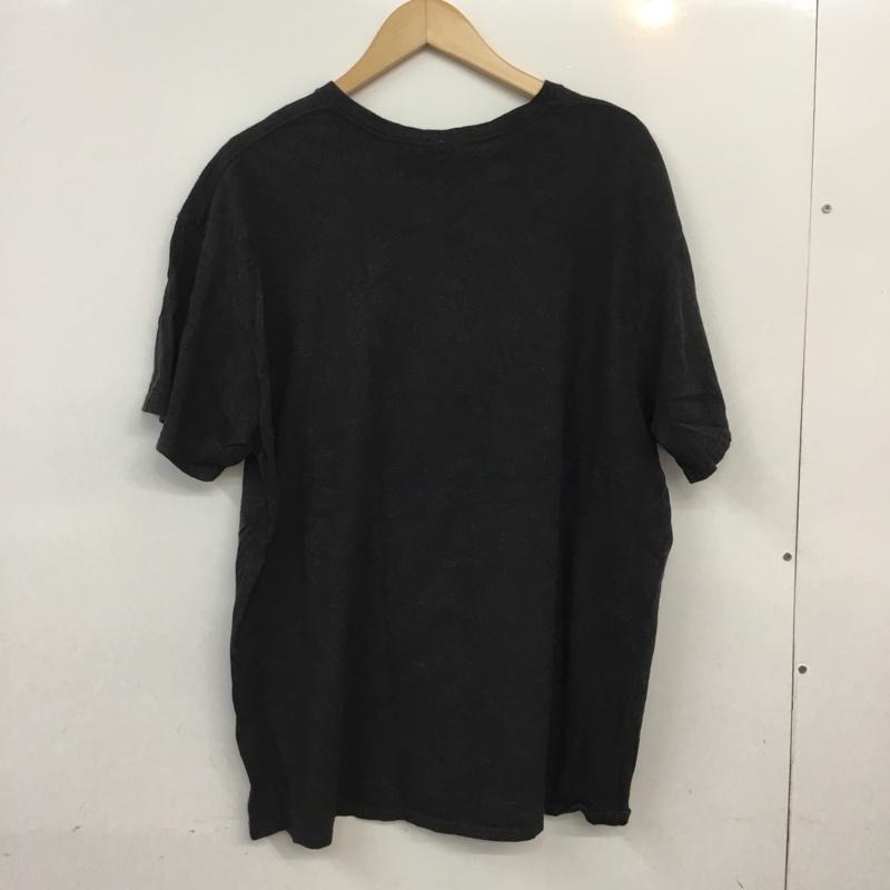 古着 USED Tシャツ 半袖 クルーネック 船 2018 XL プリント 黒 / ブラック /  メンズ USED 古着 中古 10061773