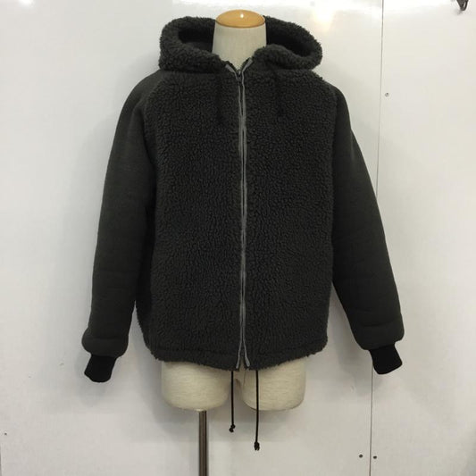 スラップショット SLAP SHOT ジャケット、上着 ジャケット、ブレザー 9302 パーカー ラグランスリーブ M 無地 黒 / ブラック / X チャコールグレー / チャコールグレー /  メンズ USED 古着 中古 10061778