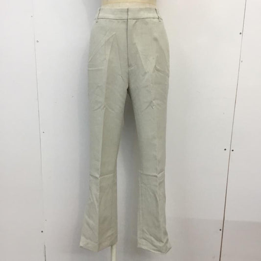 ローリーズファーム LOWRYS FARM パンツ スラックス LF520002AD リランチェパンツ 裾スリット M 無地 グレージュ / グレージュ /  レディース USED 古着 中古 10061936