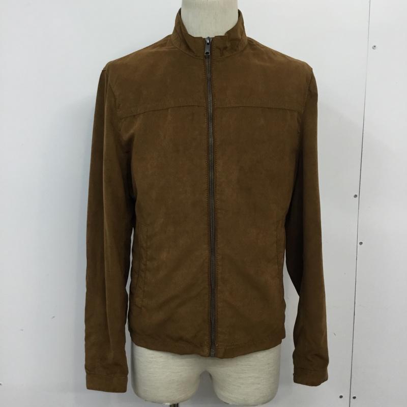 ザラメン ZARA MAN ジャケット、上着 ジャケット、ブレザー 4341 362 704 ノーカラー スウェード調 S 無地 キャメル / キャメル /  メンズ USED 古着 中古 10062061
