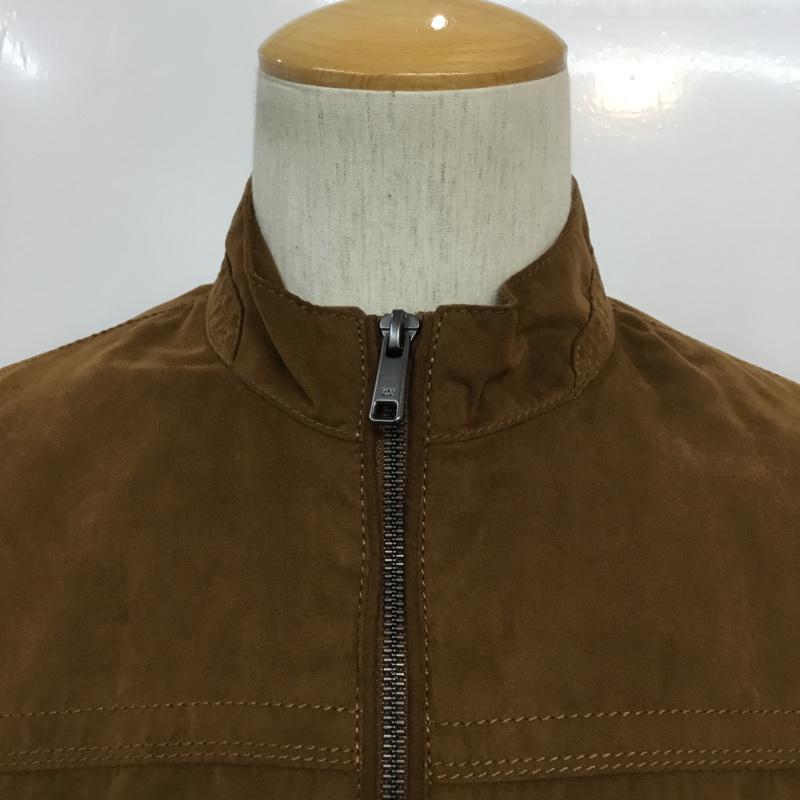 ザラメン ZARA MAN ジャケット、上着 ジャケット、ブレザー 4341 362 704 ノーカラー スウェード調 S 無地 キャメル / キャメル /  メンズ USED 古着 中古 10062061