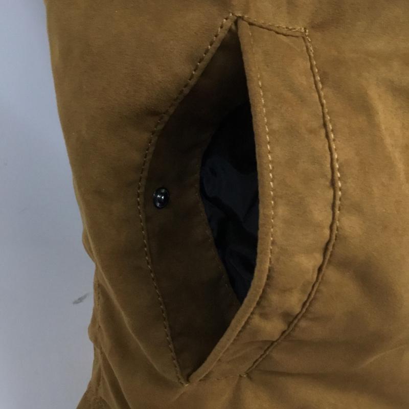 ザラメン ZARA MAN ジャケット、上着 ジャケット、ブレザー 4341 362 704 ノーカラー スウェード調 S 無地 キャメル / キャメル /  メンズ USED 古着 中古 10062061
