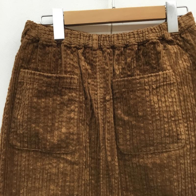 エヘカソポ ehka sopo スカート ひざ丈スカート コーデュロイスカート FREE 茶 / ブラウン /  レディース USED 古着 中古 10062136