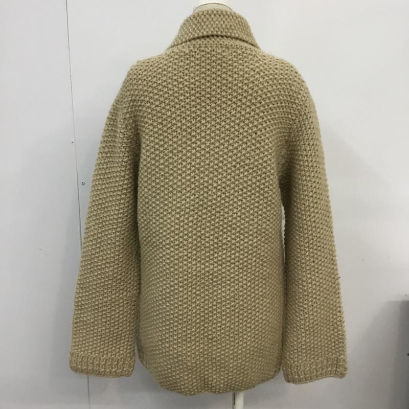アンドエー And A カーディガン 長袖 ウール ニットジャケット 38 無地 ベージュ / ベージュ /  レディース USED 古着 中古 10062341