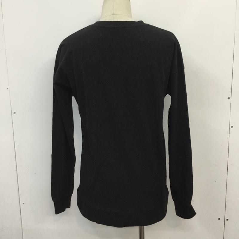 カッパ Kappa Tシャツ 長袖 X59501A ロンＴ M ロゴ、文字 黒 / ブラック /  メンズ USED 古着 中古 10062718