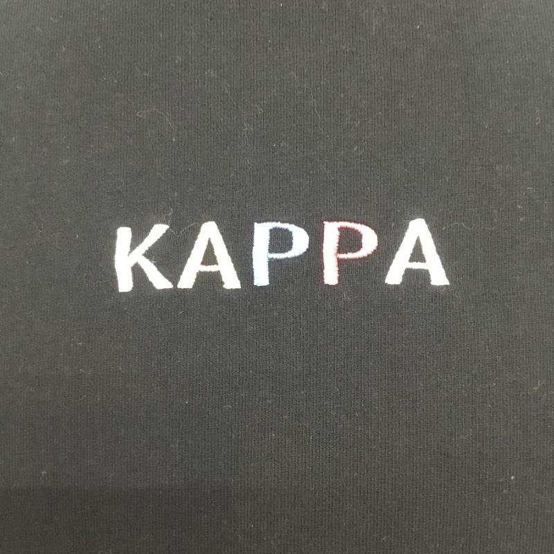 カッパ Kappa Tシャツ 長袖 X59501A ロンＴ M ロゴ、文字 黒 / ブラック /  メンズ USED 古着 中古 10062718
