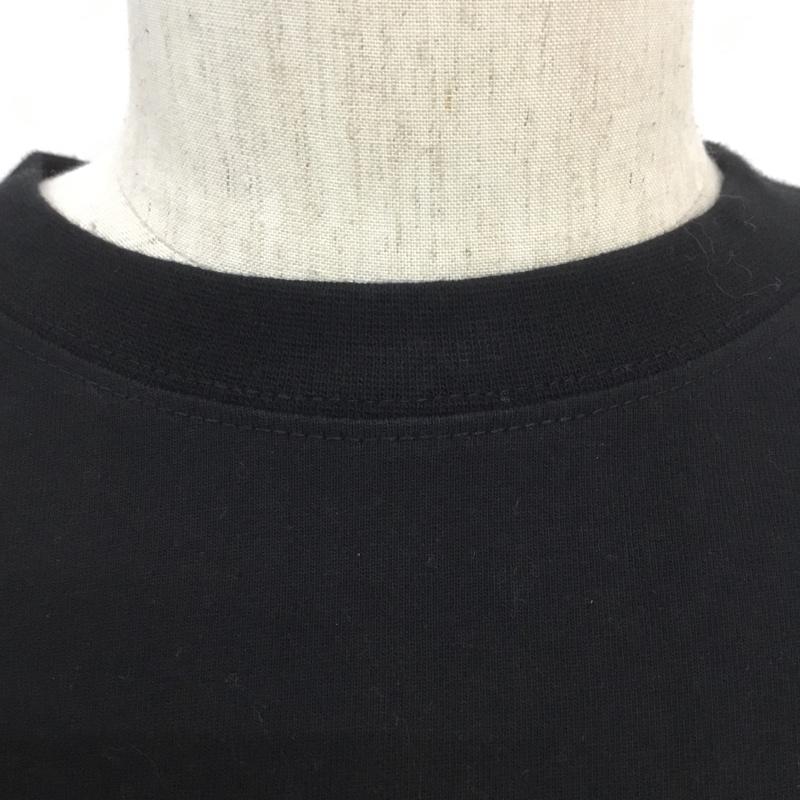 カッパ Kappa Tシャツ 長袖 X59501A ロンＴ M ロゴ、文字 黒 / ブラック /  メンズ USED 古着 中古 10062718