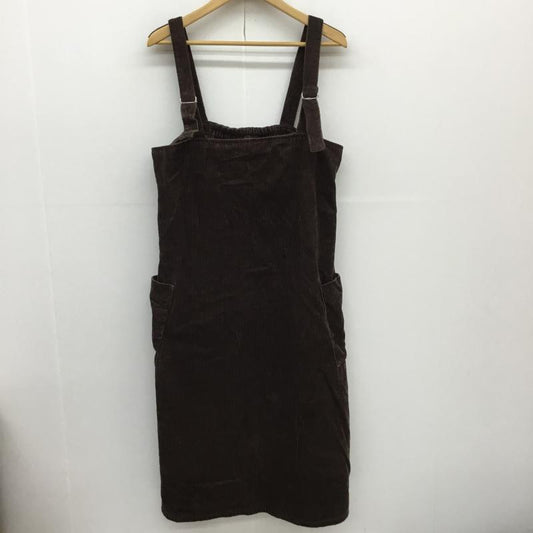 サマンサモスモス SM2 ワンピース ひざ丈スカート FREE 茶 / ブラウン /  レディース USED 古着 中古 10062912