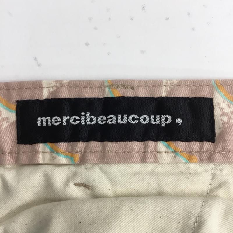 メルシーボークー mercibeaucoup, スカート ミニスカート 1 総柄 桃 / ピンク /  レディース USED 古着 中古 10062943