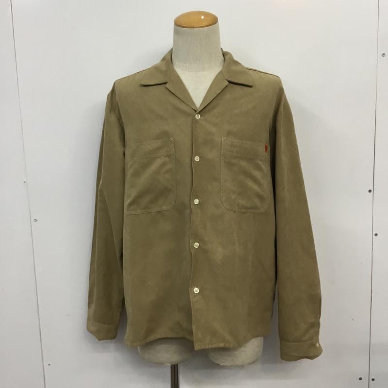 ユニバーサルオーバーオール UNIVERSAL OVERALL シャツ、ブラウス 長袖 M 無地 ベージュ / ベージュ /  メンズ USED 古着 中古 10062961